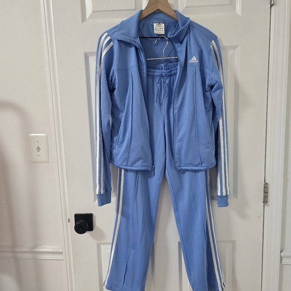 Adidas Originals Adicolor Classic Firebird Track Suit In Sky Rush Size S/M - Picture 2 of 11
